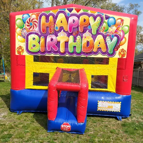Happy Birthday Fun House Bouncer