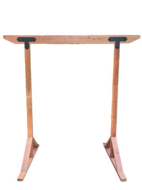 Redwood Wood Arch Arbor