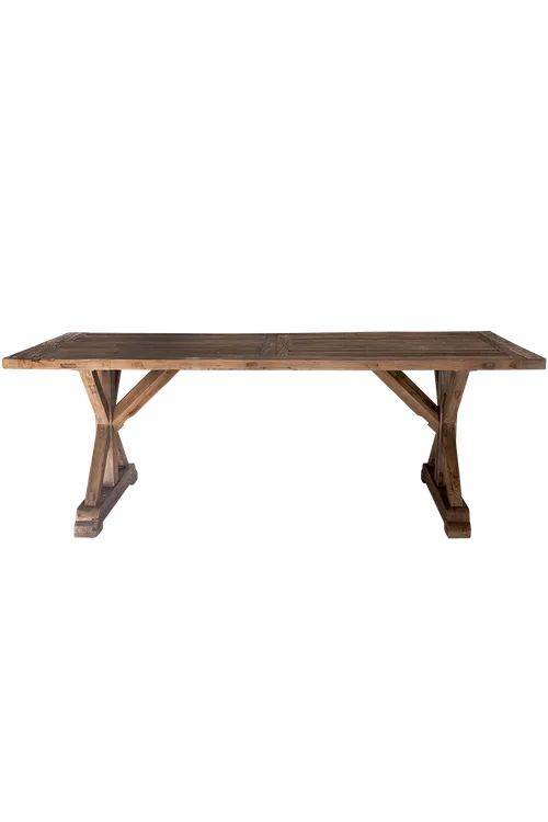 Ruskin Natural Whitewash Table