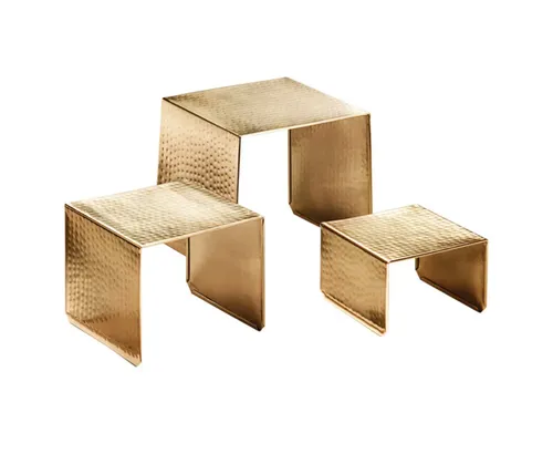 Gold Riser Set 3pcs