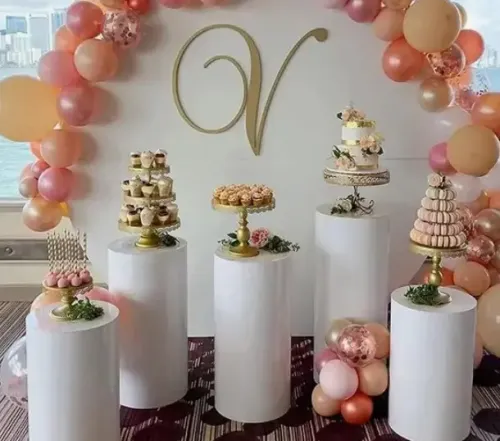 Cylinder Pedestal Set 5