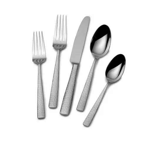 Hammered Silver Flatware