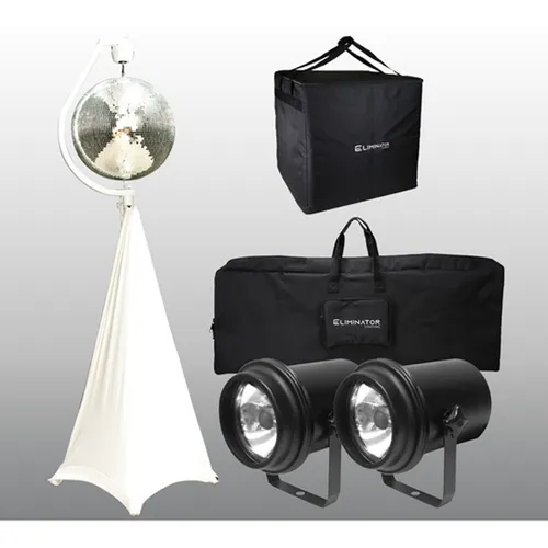 All in One Mirror Ball Lighting System