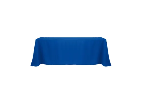 Royal Blue Full Length Rectangular Tablecloth 