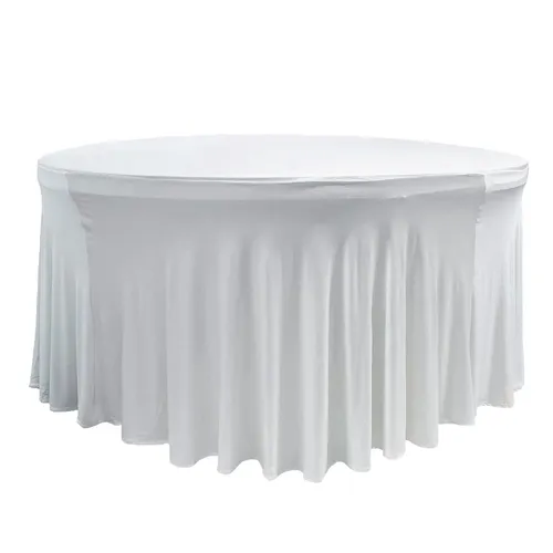 5' Round Fitted Drape Tablecloth
