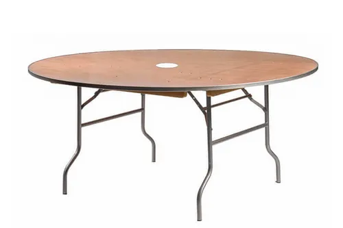 Round Banquet Umbrella Table 60
