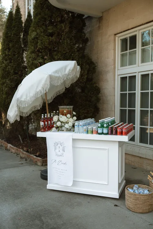 Umbrella with Tassels