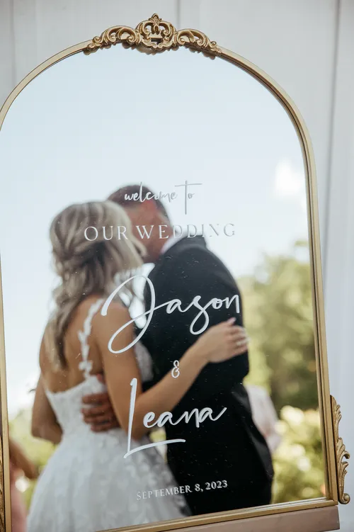 Custom Welcome Sign Vinyl Sticker