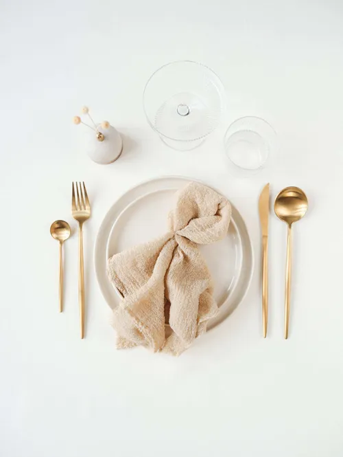 Beige Muslin Napkins