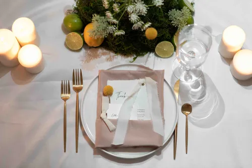 Beige Polyester Napkins