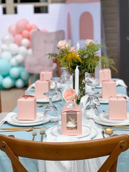 Blue Rectangular Table Cover