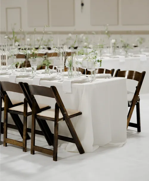 Ivory Rectangular Table Cover