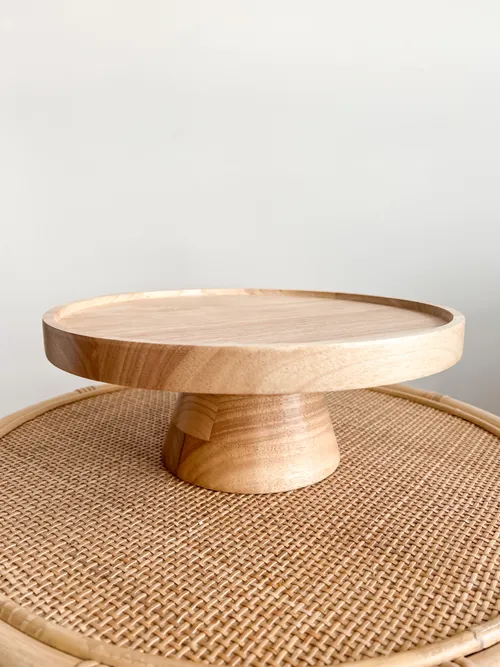 Wooden Cake Stand
