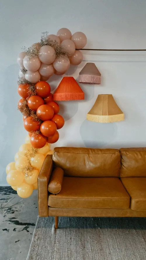 Square Copper Backdrop