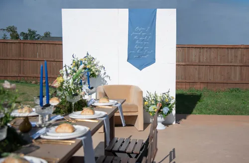 Square Textured Backdrop