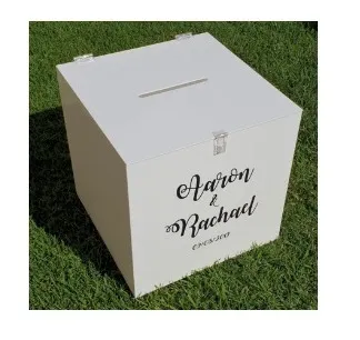 Personalised Acrylic Card Box