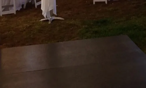 Black dance floor - per sqm