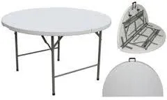 1.8m Round Table (Folding Plastic)