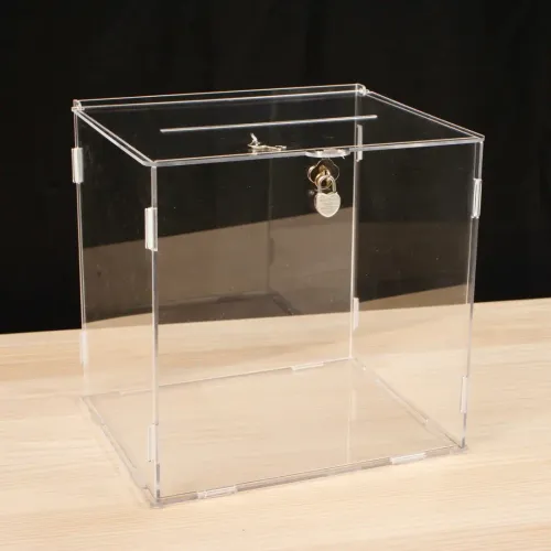 Clear Acrylic Wishing Box