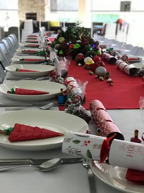 2.4m Table Top with 1.8m trestle