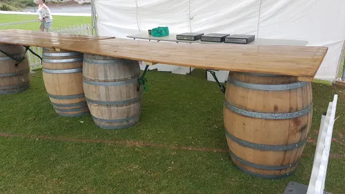 Wine Barrel Bar table top only