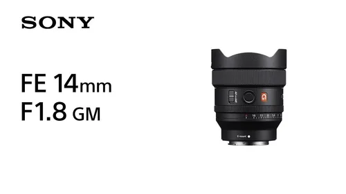 Sony 14mm f/1.8 G Master FE Lens