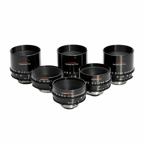 Canon Rangefinder + 50mm Dream FF GL Optics Rehoused LPL Lenses (Set of 10)