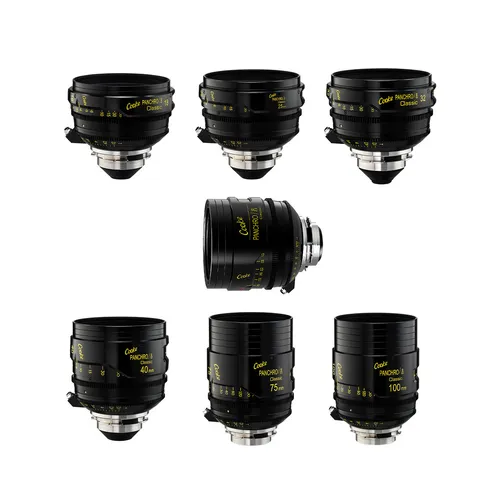 Cooke Panchro/i Classic FF / S35 PL Lenses (Set of 8)