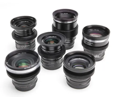 Zeiss ZF.2 EF Cine-Mod FF Lenses (Set of 6)