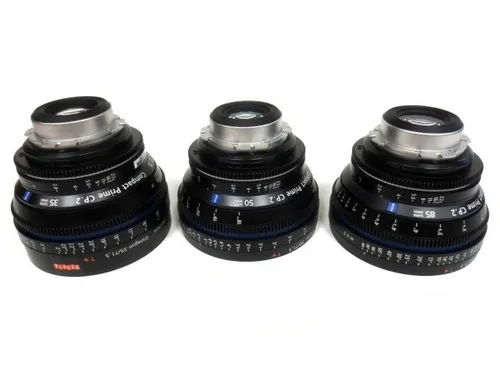Zeiss CP.2 Super Speed FF Lenses PL KIT (Set of 3)