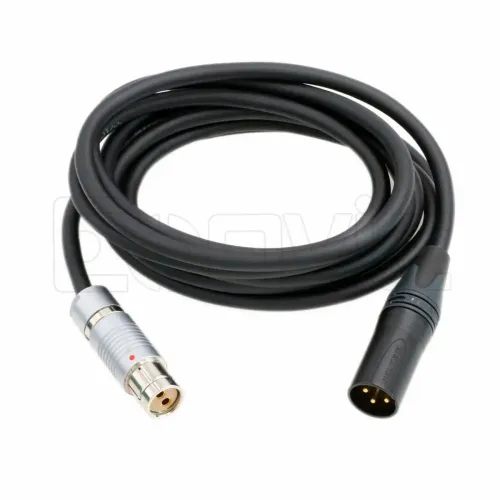 ARRI 2-Pin Fischer (24V) to 3-Pin XLR Camera Power Cable