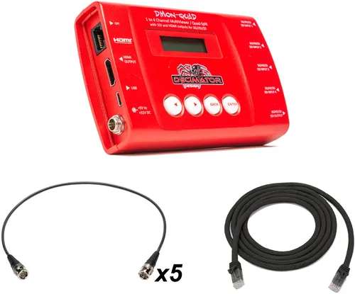 Decimator MD-QUAD 3G/HD/SD-SDI V3 Quad Split Multi-Viewer KIT