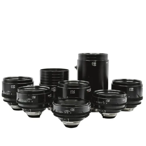 Canon FD WPO Rehoused FF PL Lenses (Set of 5)