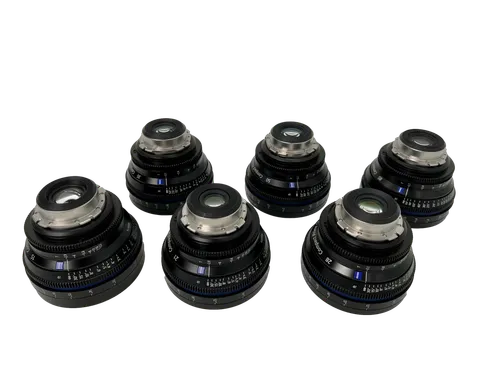 Zeiss CP.2 Full Frame Lenses EF Kit (Set of 6)