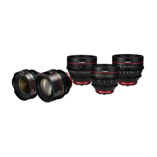 Canon CN-E Cine EF Lenses (Set of 5)