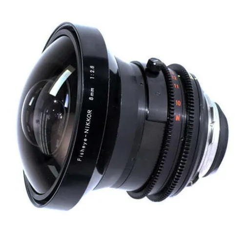 Century Optics Nikkor 8mm T2.8 Fisheye PL Lens