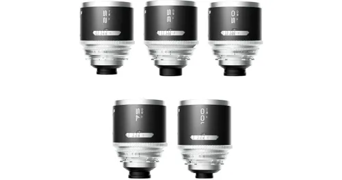 BLAZAR LENS Mantis 1.33x Anamorphic PL Lenses (Set of 5)