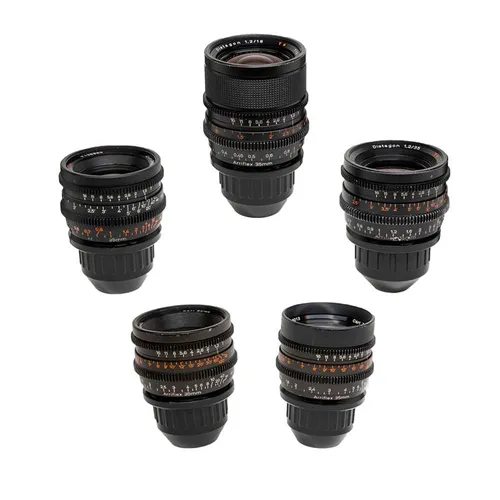 Zeiss Super Speeds Mark II S35 PL Lenses (Set of 5)