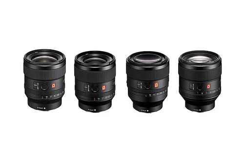 Sony G Master Prime E Mount Lenses (Set of 4)