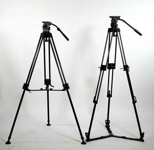 OConnor 1030 Fluid Head + Sachtler Equiv Ground Spreader KIT