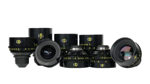 Canon FD Full Frame GL Optics Mk V Rehoused PL Lens (Set of 7)