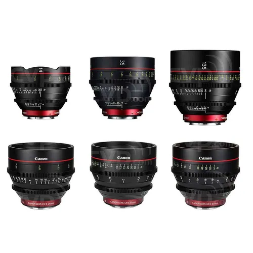 Canon CN-E Cine EF Lens Set (Set of 3)