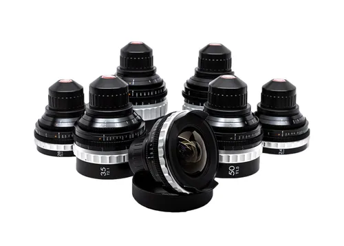 Asahi Takumar FF GL Optics Mk V Rehoused PL Lenses (Set of 7)
