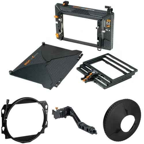 Bright Tangerine Misfit Kick Matte Box + 15mm LWS Swing Away + 143mm Donut KIT