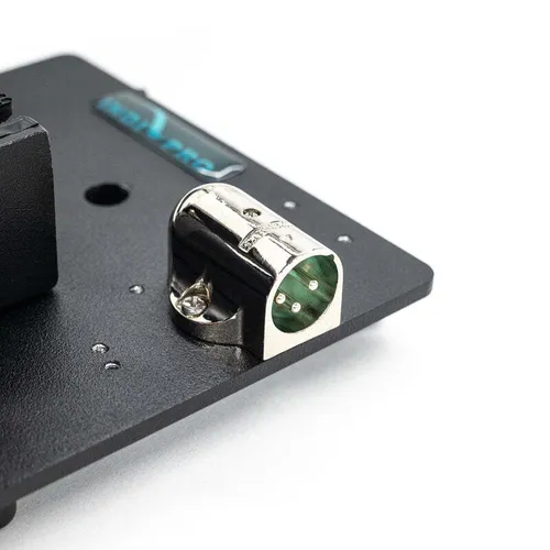 IndiPRO Tools Gold Mount to 3-Pin XLR (24V Regulated) for Block Batteries