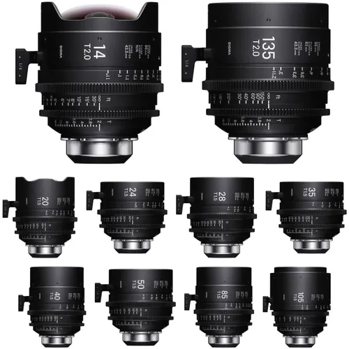 Sigma FF High Speed PL Lenses 
