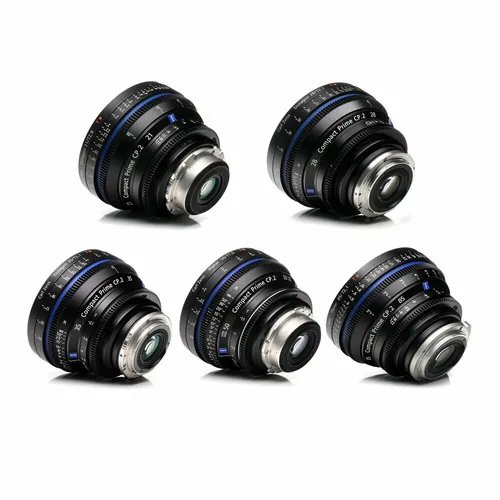 Zeiss CP.2 Super Speed FF Lenses EF Kit (Set of 5)