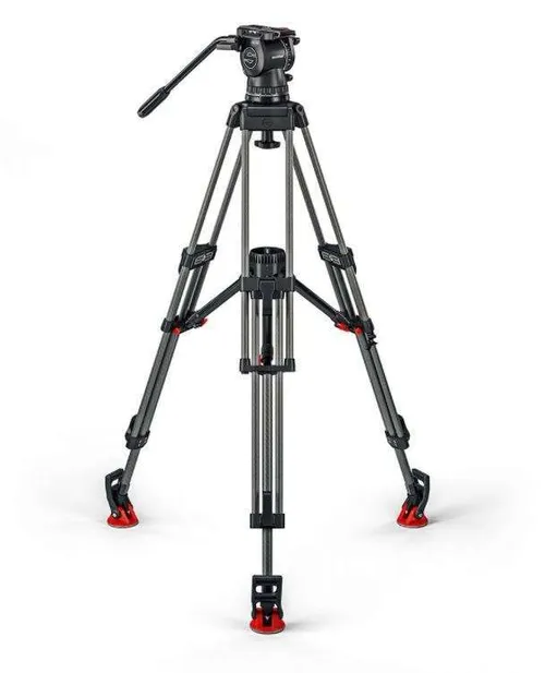 Sachtler FSB 10 Mark II Fluid Head + CF Mid Spreader KIT