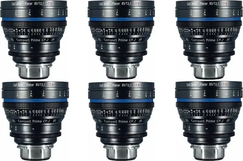 Zeiss CP.2 Super Speed FF Lenses EF Kit (Set of 6)