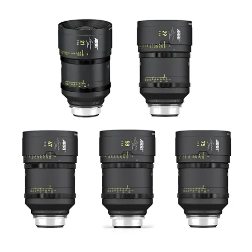 ARRI Signature Prime LPL Lenses (Set of 5)